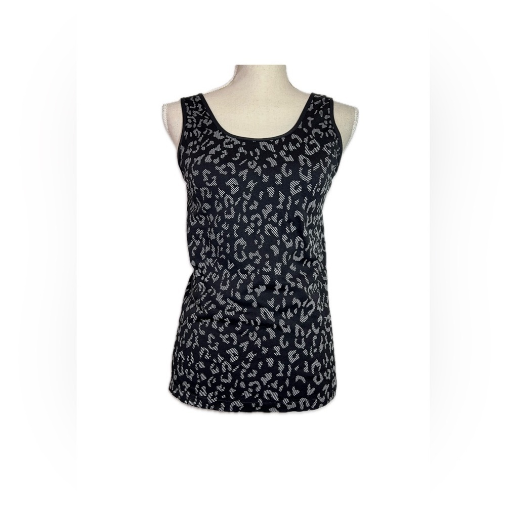 Torrid size 0 Black and Gray Leopard Print Sleep Shirt Women’s Size L